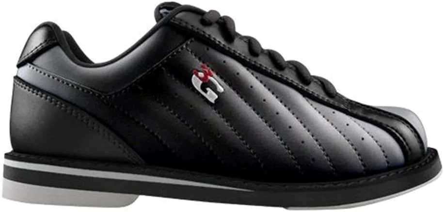 3G Kicks Unisex Bowling Shoes- Black 6 US