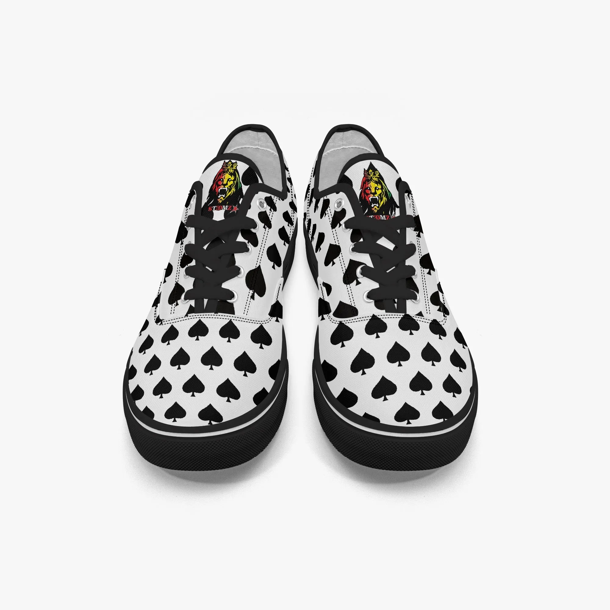 Aces Black - Canvas Low Top