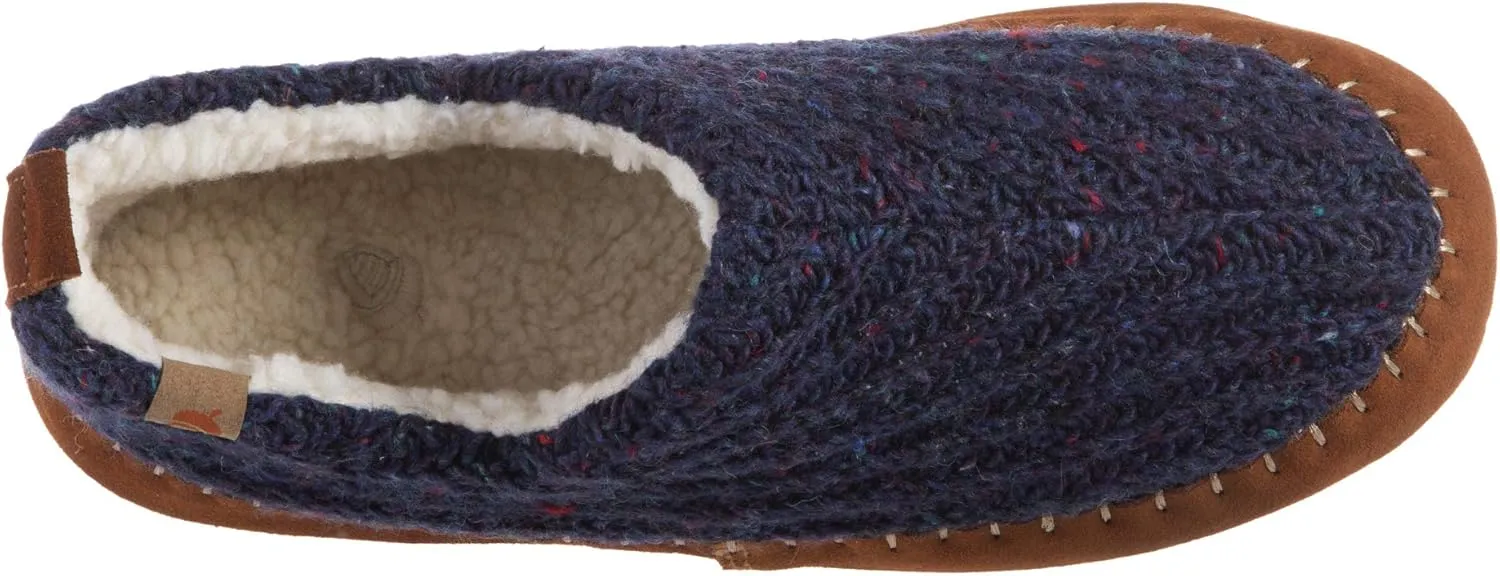 Acorn Women's Camden Recycled Moccasin Slippers with Berber lining
