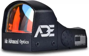 Ade Advanced Optics Crusader RD3-009 Red Dot Reflex Sight   Optic Mounting Plate for Ruger Mark I,II,III,IV,IV-Lite,Mark 1,2,3,4   Picatinny Plate