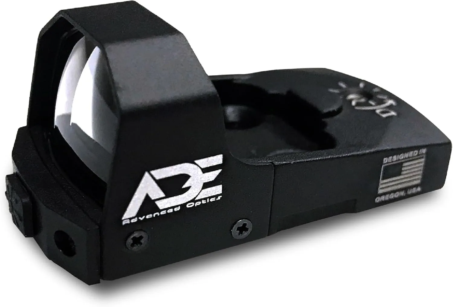 Ade Advanced Optics RD3-006B-2 Green Dot Sight for Handgun - Compatible with Doctor/Venom/Fastfire Footprint Red Dot