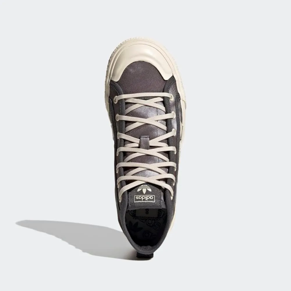 adidas Originals Unisex-Child Nizza Hi Rf Skate Shoe