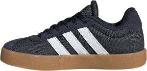 adidas VL Court 3.0 Sneaker, Ink/White/Gum, 4.5 US Unisex Big Kid