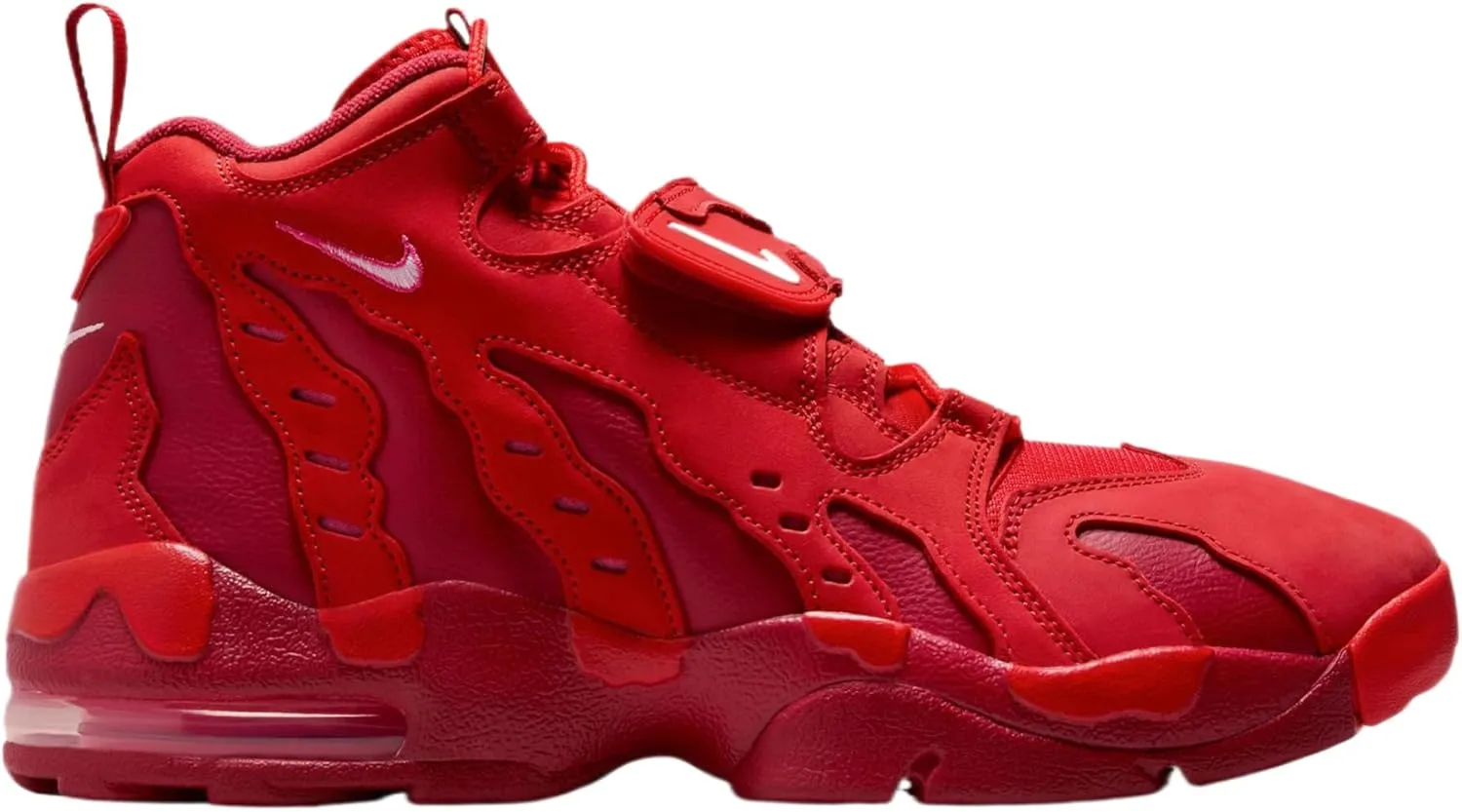 Air Diamond Turf Max 96 Mens Lifestyle Shoes (University Red/White/Red Crush) (IF1617-600, Red/White)