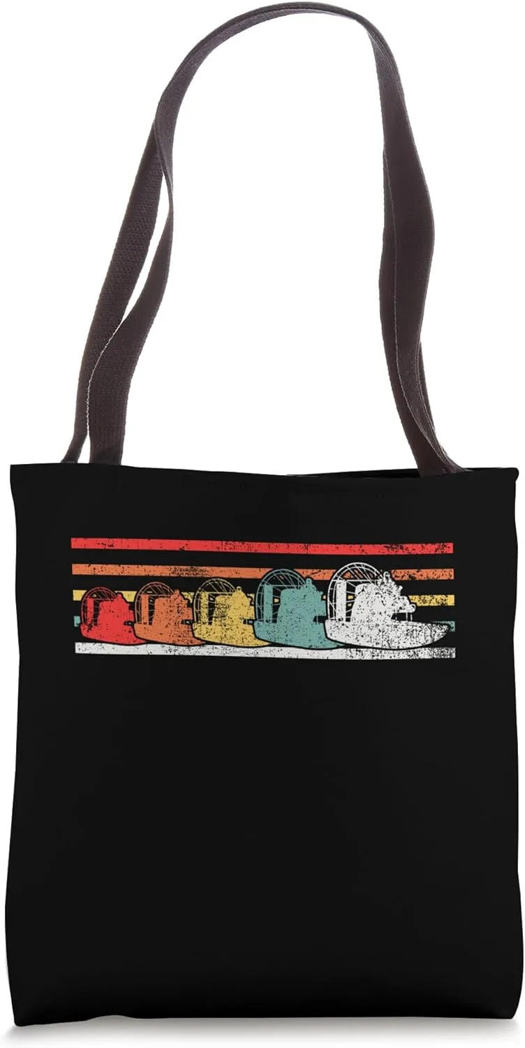 Airboat Swamp Boat Captain Tote Bag