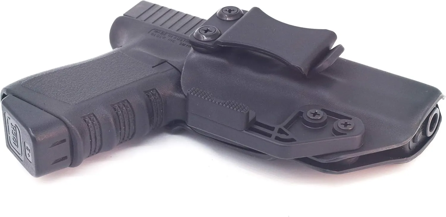 AIWB Series - Compatible with Glock 19/23/32 IWB Kydex Holster Appendix Inside Waistband Concealed Carry Holster Made in USA by Fast Draw USA