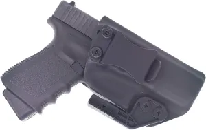 AIWB Series - Compatible with Glock 19/23/32 IWB Kydex Holster Appendix Inside Waistband Concealed Carry Holster Made in USA by Fast Draw USA