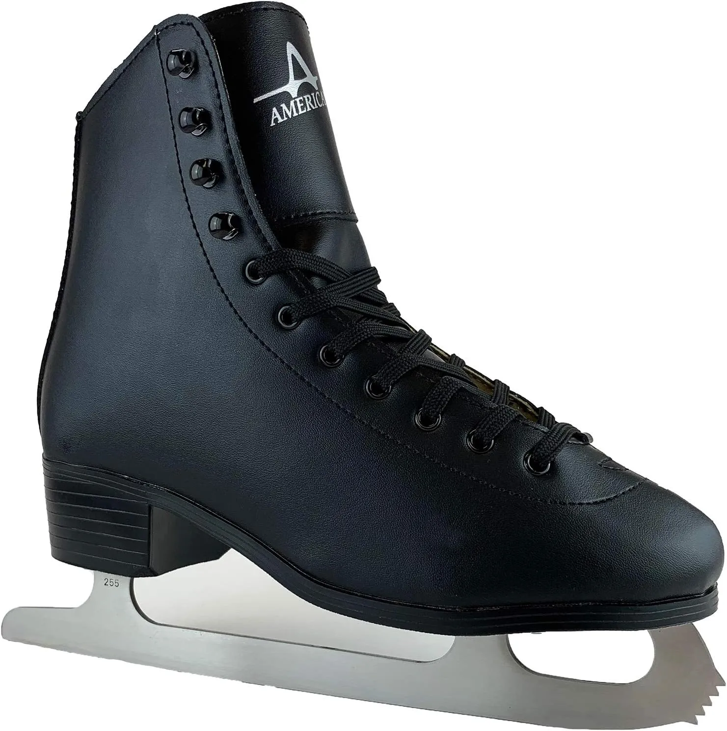 American Athletic Shoe Men's Leather Lined Figure Skates