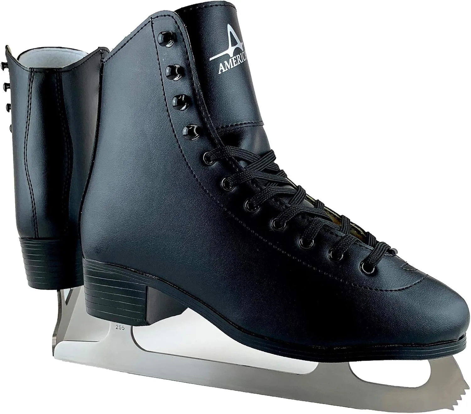 American Athletic Shoe Men's Leather Lined Figure Skates
