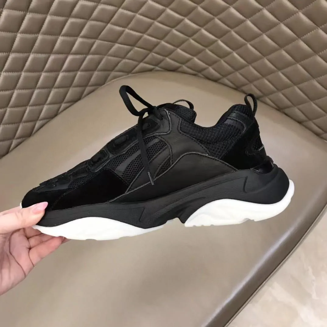 AMIRI || Men's Bone Runner Sneakers in Black