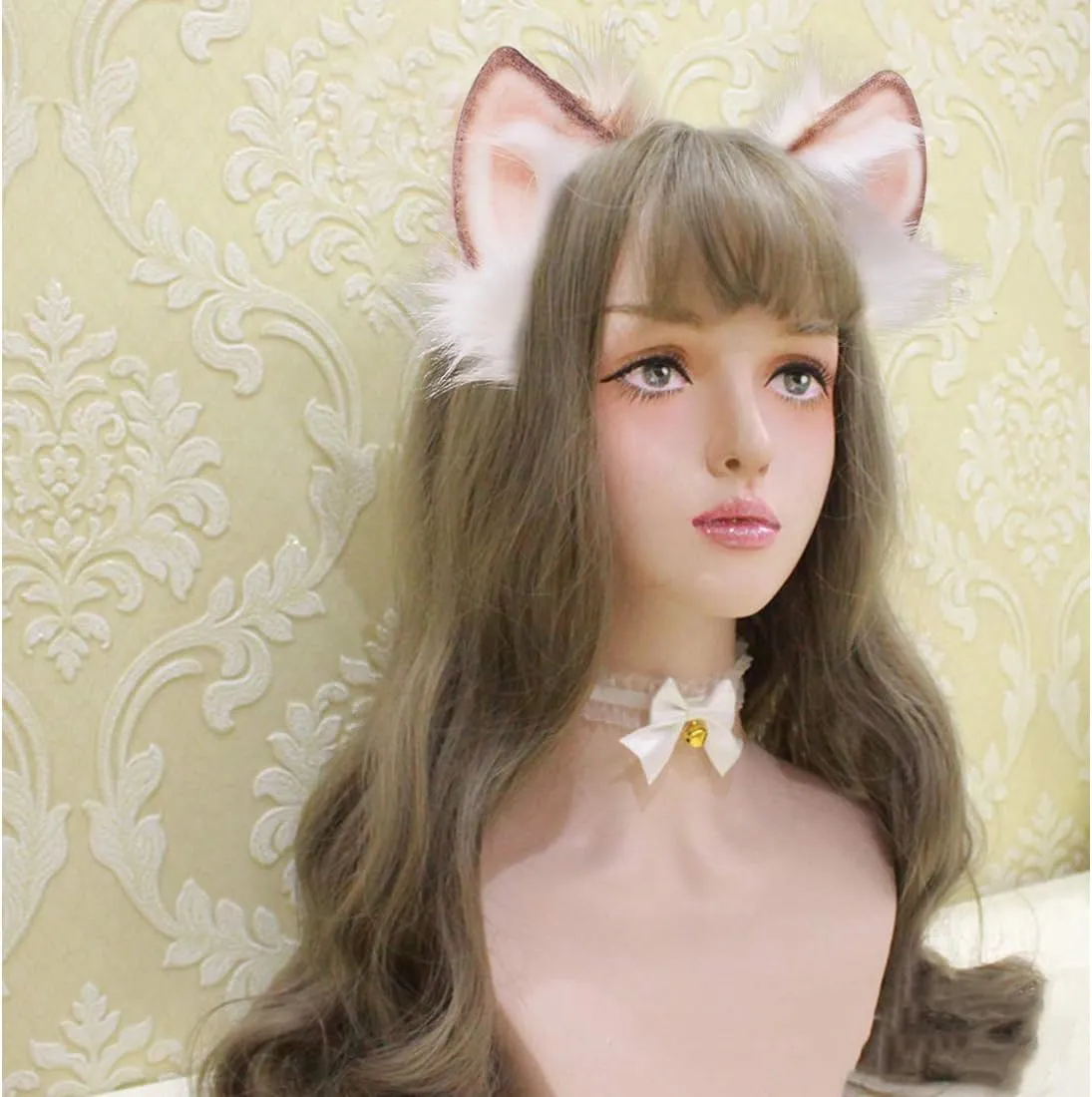 Animal Fox Cat Dog Ears Headband Halloween Cosplay Hairband