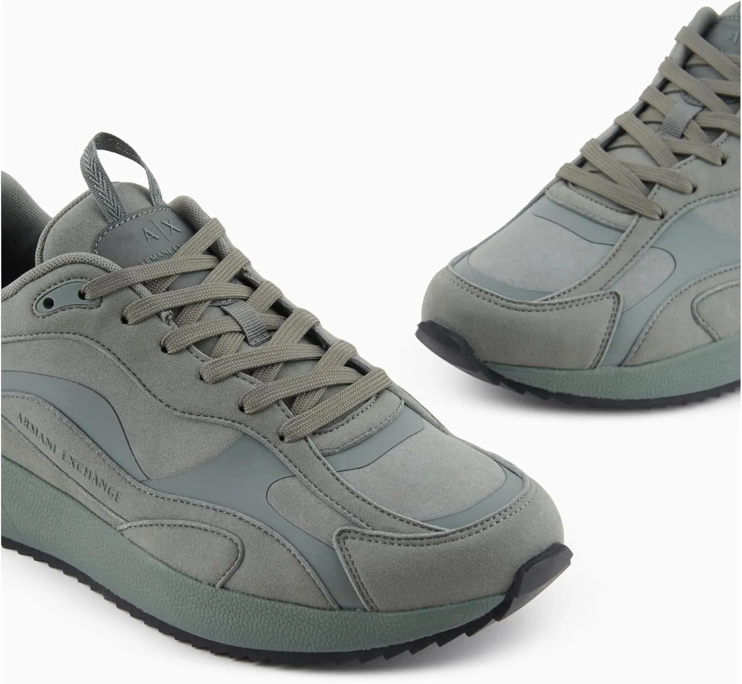Armani Exchange Men's Dusseldorf Tonal Lace Up Sneaker