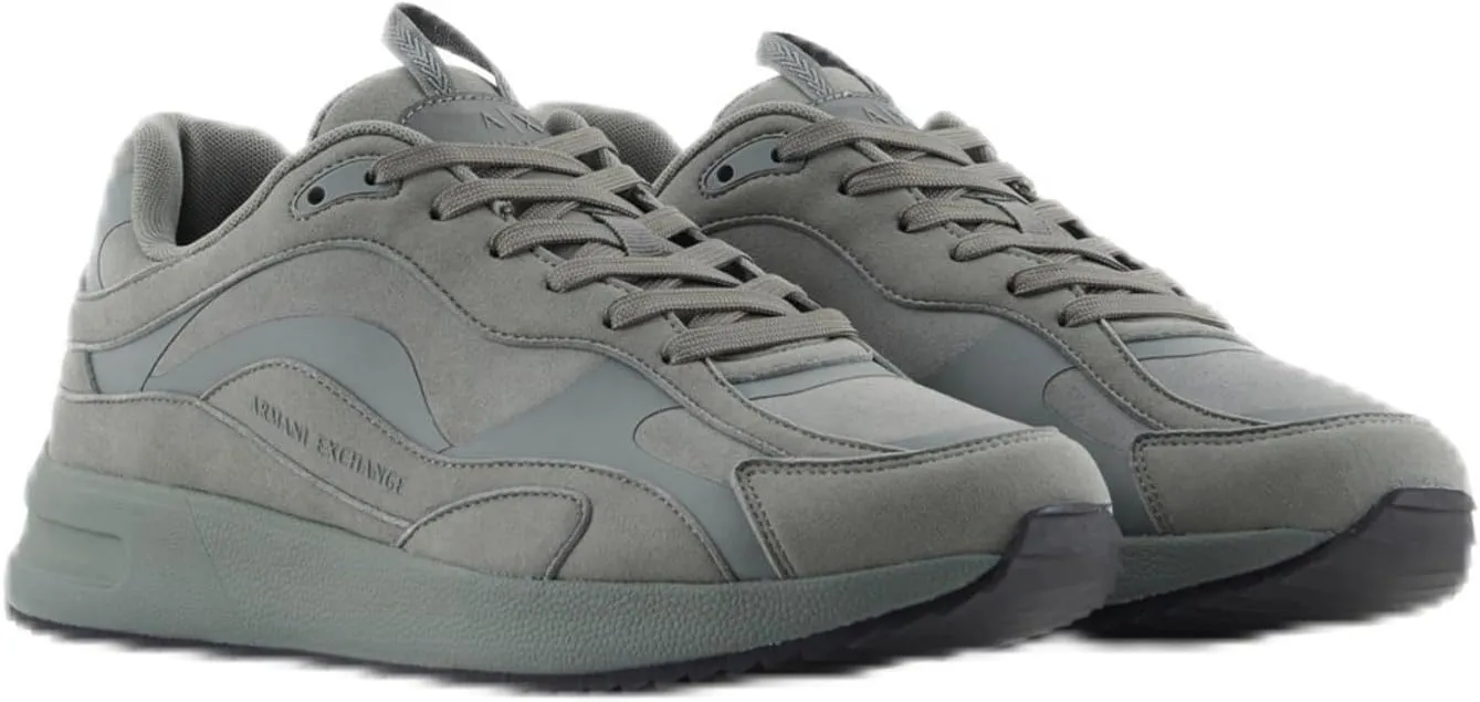 Armani Exchange Men's Dusseldorf Tonal Lace Up Sneaker