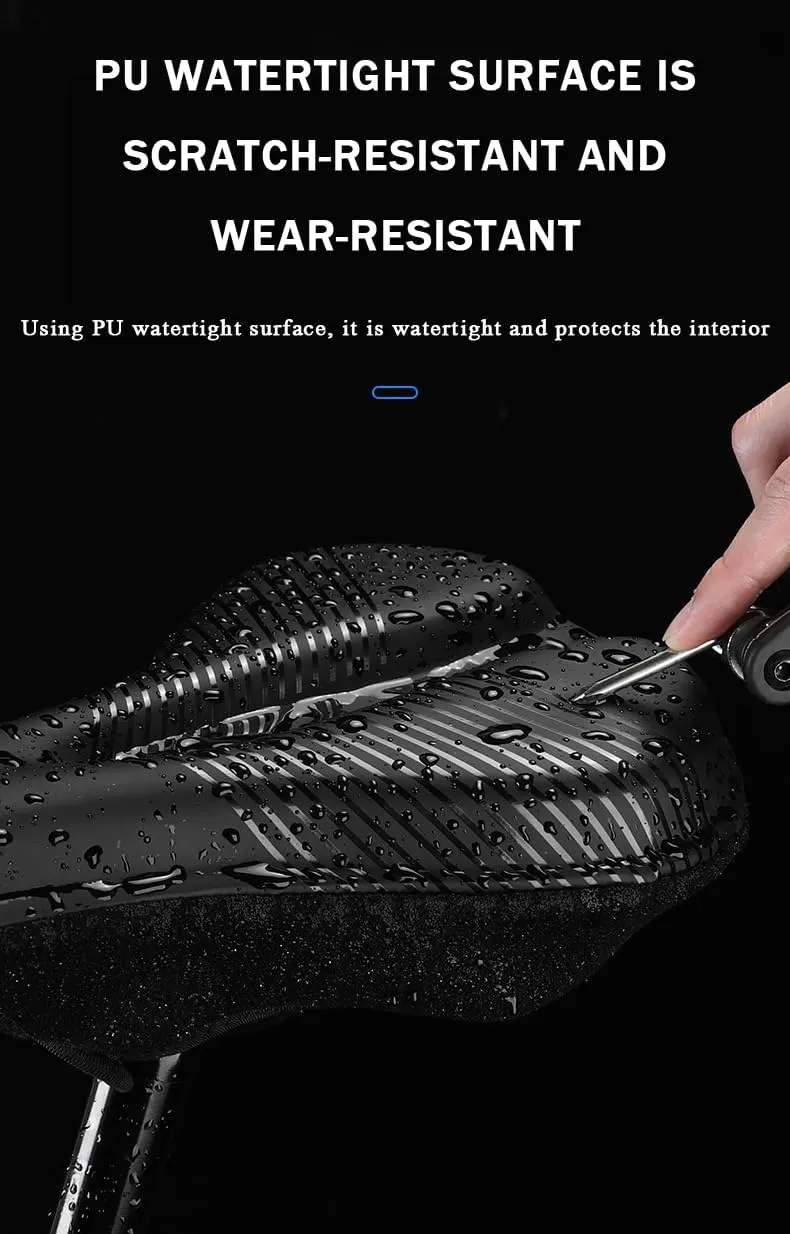 Bike Seat Cushion for Giant Defy Advanced Pro 1 Defy Advanced Pro 2 Defy Advanced SL, Memory Foam & Gel Padded Cover Bicycle Seat for Men Women Shock-Absorbing Comfort Bike Seat Pad,D