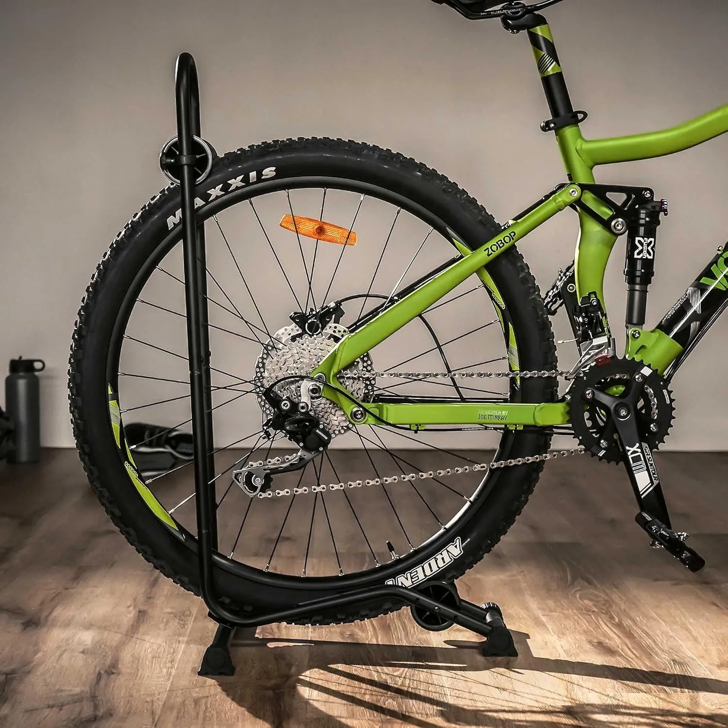 BikeHand Bike Floor Stand Parking Rack Stand - for 24"-29" Mountain MTB & Road Bikes Bicycles Indoor Outdoor Garage Storage - Classic for 3 Bikes