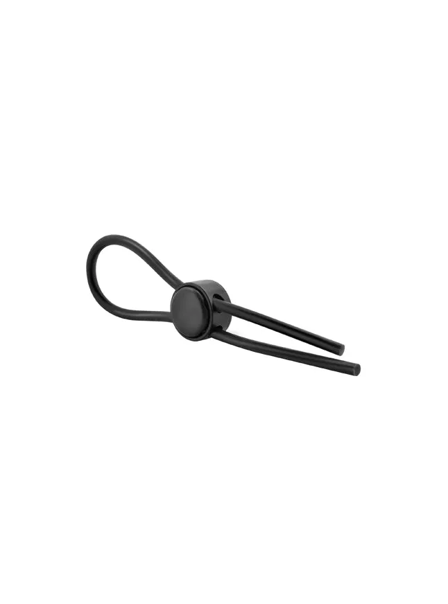Blush Stay Hard Silicone Adjustable Loop Cock Ring