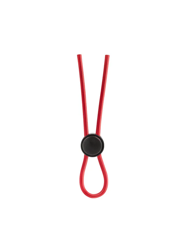 Blush Stay Hard Silicone Adjustable Loop Cock Ring
