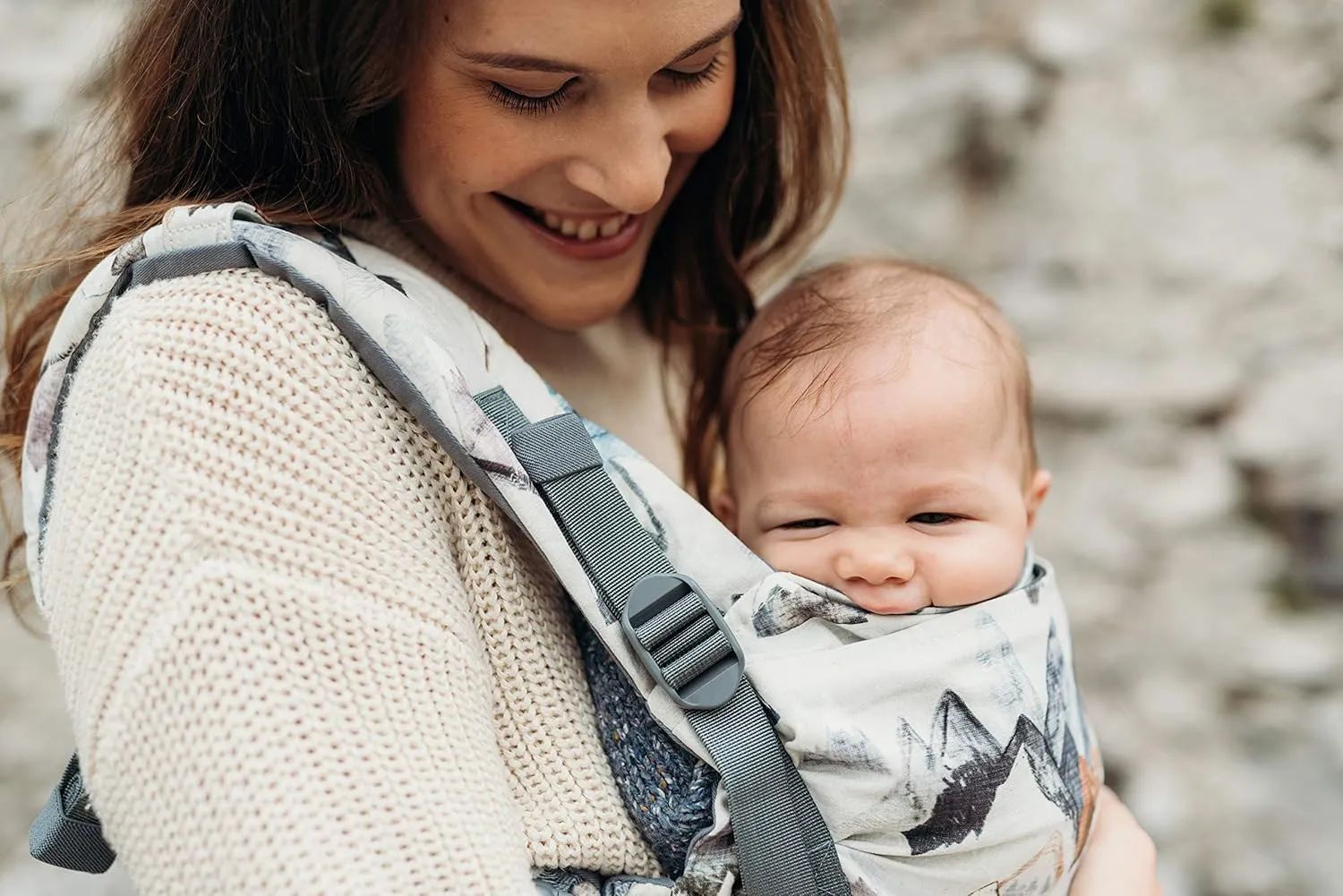 Boba X Baby Carrier - Adaptable, Micro-Adjustable for Babies 7-45 lbs (Call of Mountains)