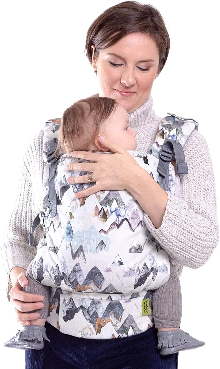 Boba X Baby Carrier - Adaptable, Micro-Adjustable for Babies 7-45 lbs (Call of Mountains)