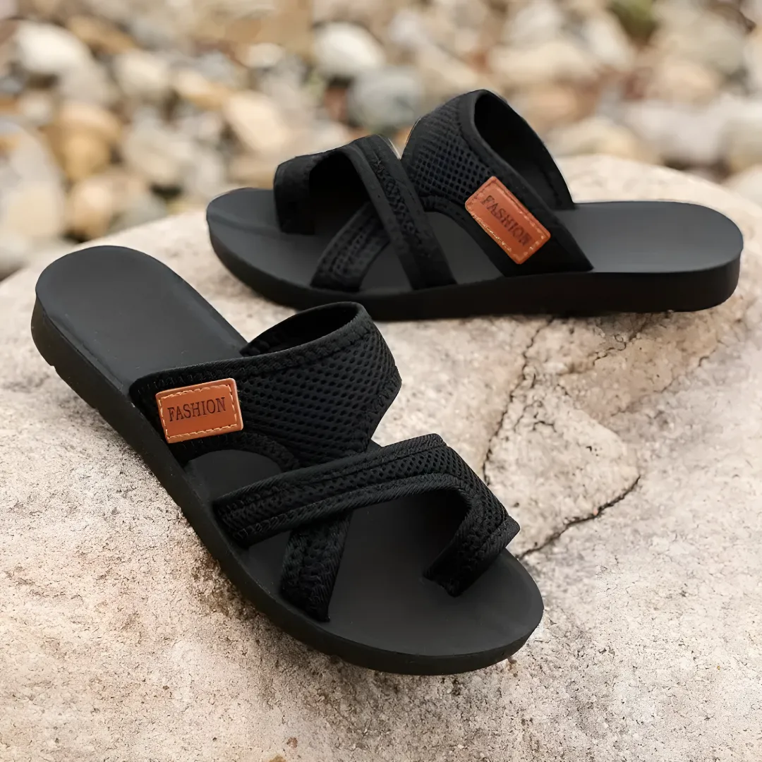 Breathable Mesh Slide Sandals for Women