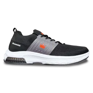 Brunswick Alpha Max Black/Red Mens Universal Bowling Shoes
