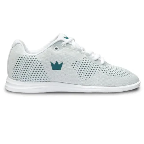 Brunswick Axis White/Teal and Black