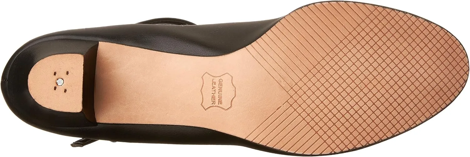 Capezio Women's Jr. Footlight Character Shoe,Black,10 W US
