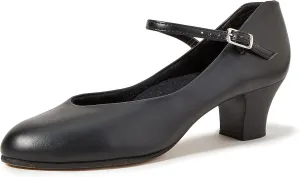 Capezio Women's Jr. Footlight Character Shoe,Black,10 W US