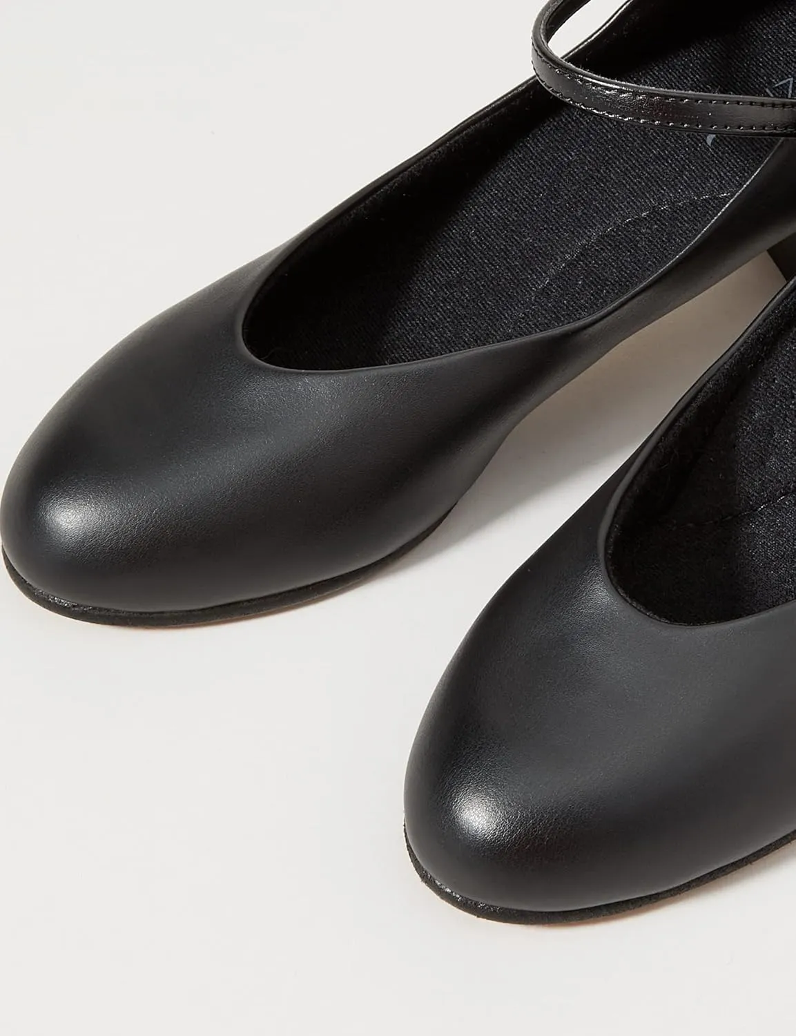 Capezio Women's Jr. Footlight Character Shoe,Black,10 W US