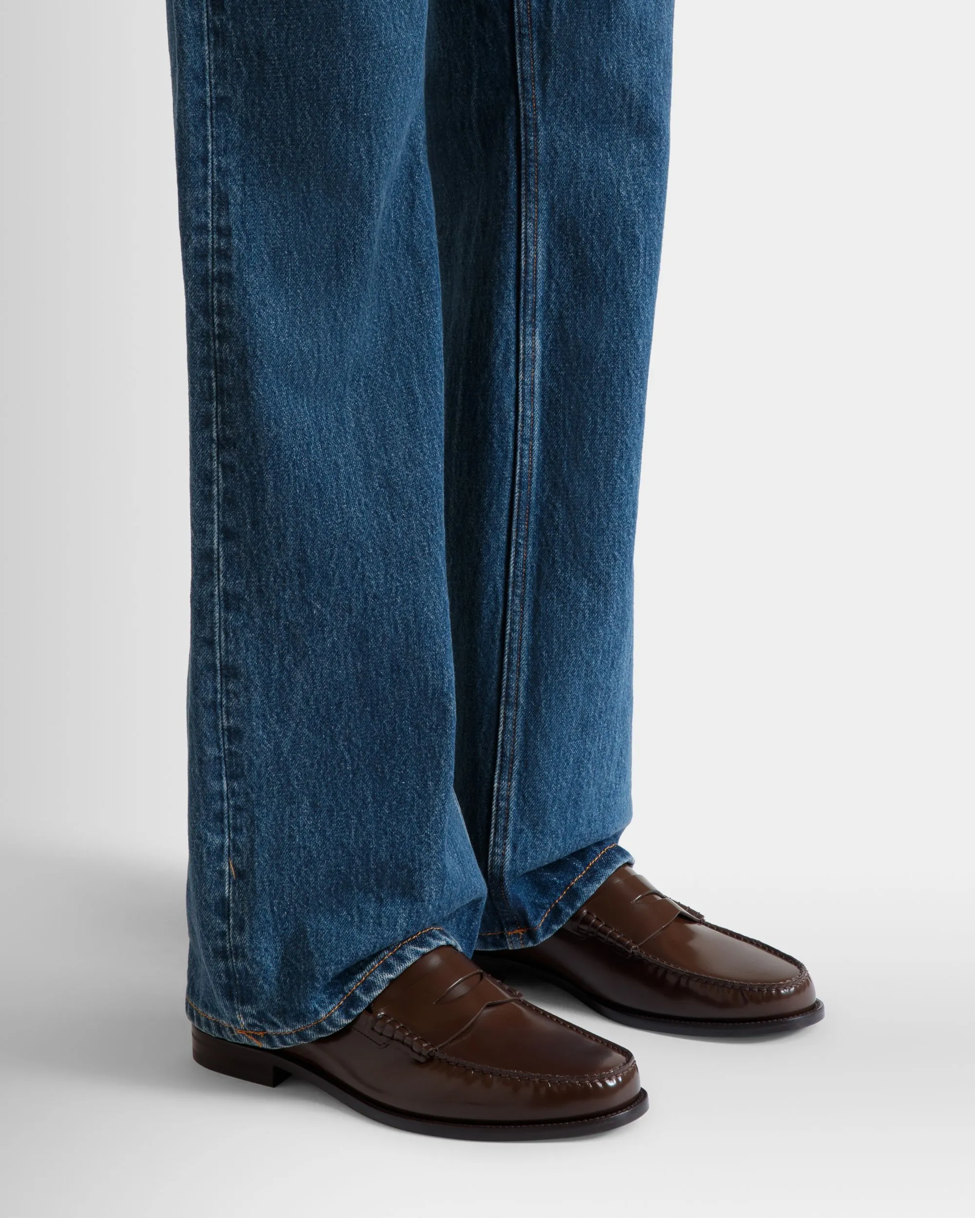 Capitol Loafer in Ebano Leather