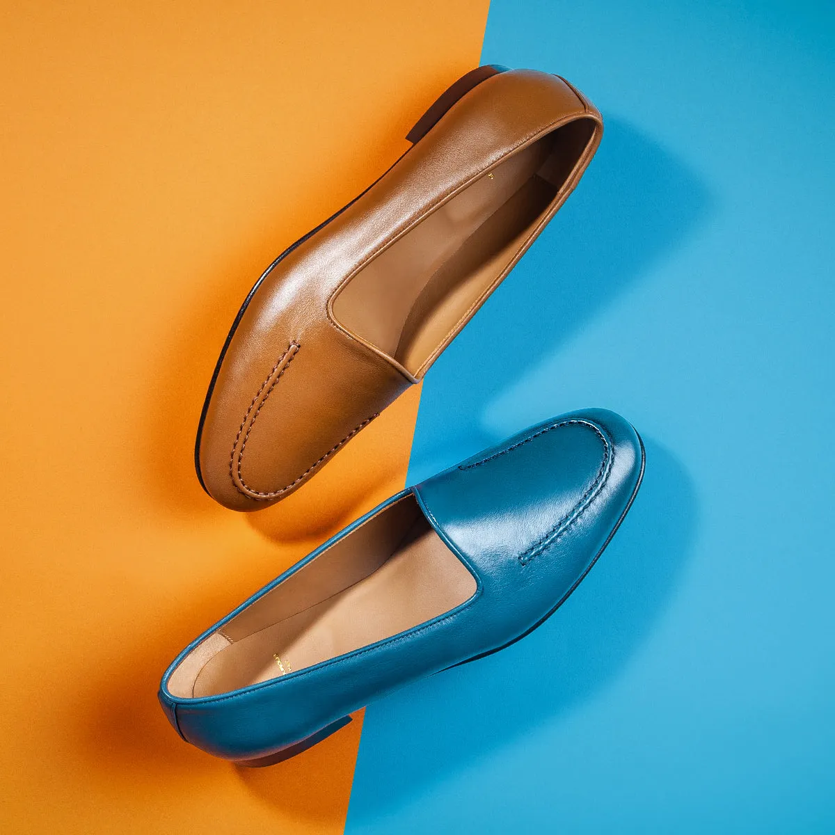 CAPRI GUANTO COGNAC LOAFERS