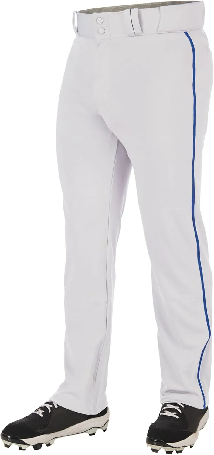 CHAMPRO Boys' Triple Crown 2.0 Open Bottom Baseball Pants with Braid