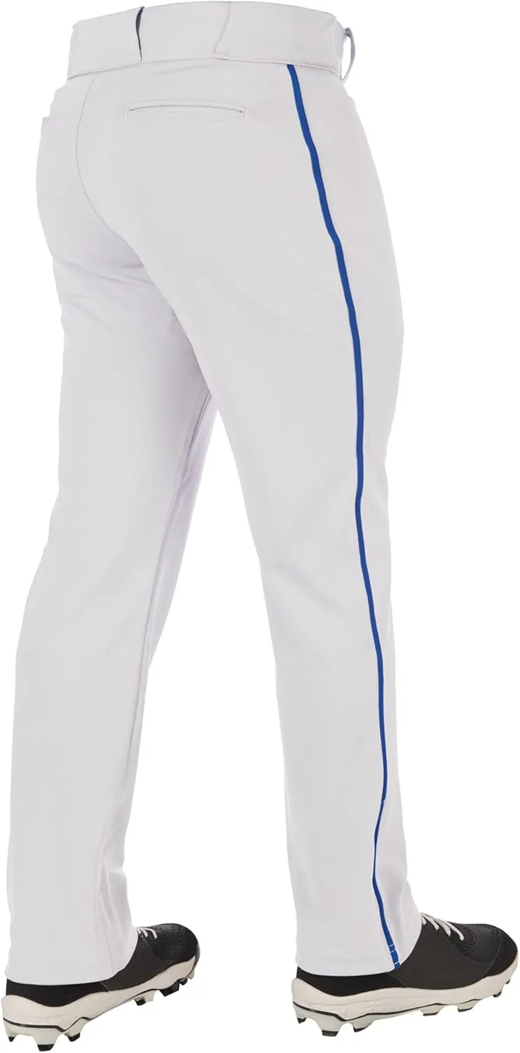 CHAMPRO Boys' Triple Crown 2.0 Open Bottom Baseball Pants with Braid