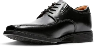 Clarks Men's Tilden Walk, Black (Black Leather), 12