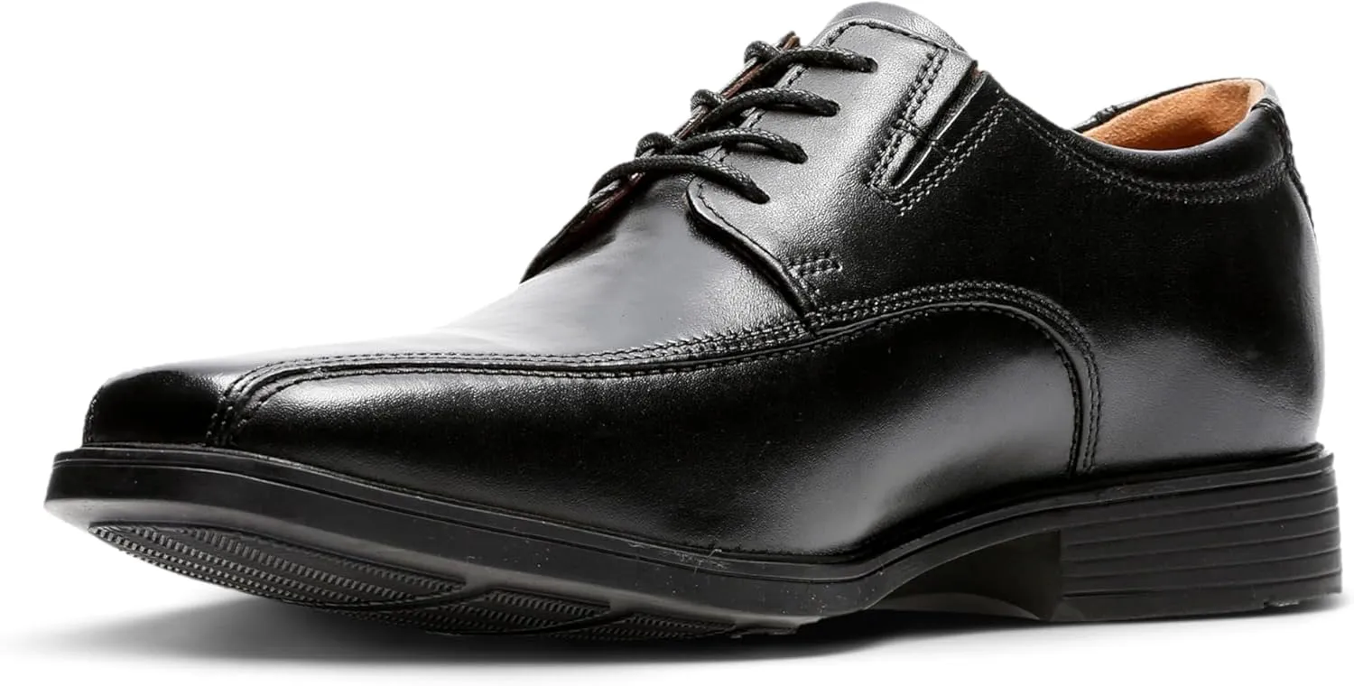 Clarks Men's Tilden Walk, Black (Black Leather), 12