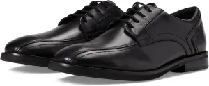 Clarks Un Hugh Way Black Leather 12 D (M)