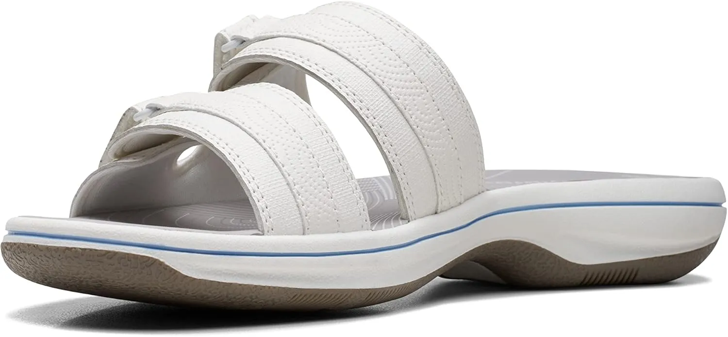 Clarks Women's Breeze Piper Slide Sandal
