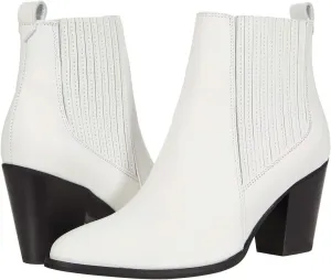 Clarks Womens West Lo Leather Embossed Ankle Boots