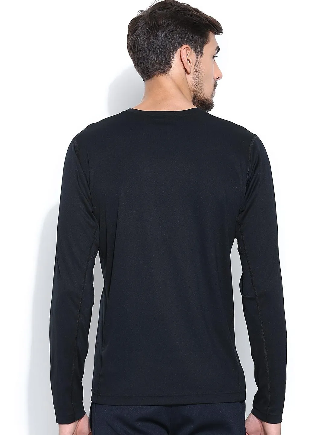 Columbia Men Black Midweight II Long Sleeve Baselayer Top (Non Returnable)