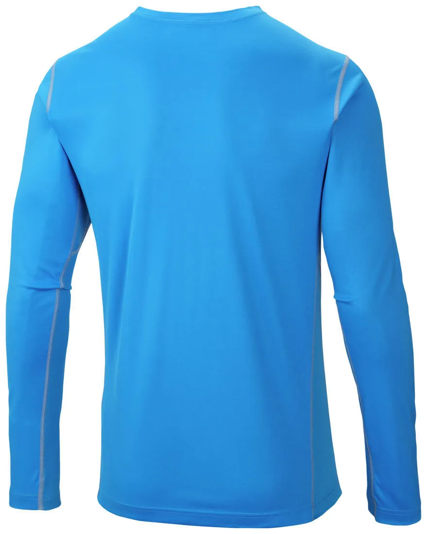 Columbia Men Blue Midweight II Long Sleeve Baselayer Top (Non Returnable)