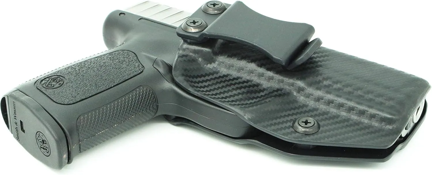 Compatible with Smith & Wesson SD9/40 VE Kydex IWB Inside Waistband Concealed Carry Holster Made in USA by Fast Draw USA