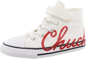 Converse Chuck Taylor All Star 1V Chuck Day Toddler High Top White/University Red