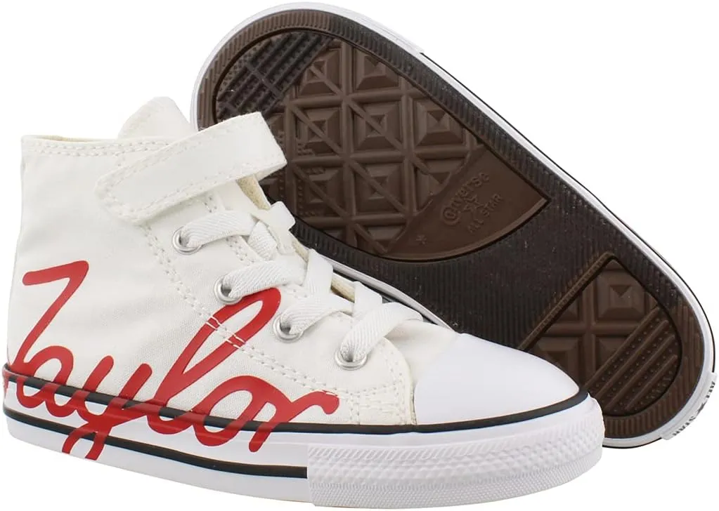 Converse Chuck Taylor All Star 1V Chuck Day Toddler High Top White/University Red