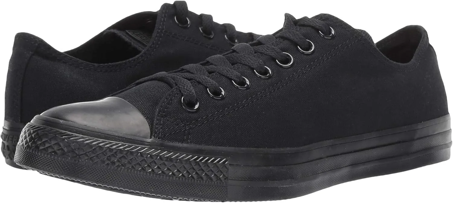 Converse Chuck Taylor All Star Ox Shoe Size 8.5 Women/6.5 Men, Color: Black Canvas/Black