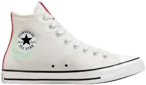 Converse Men's CTAS See Beyond Hi Top, White/Prime Pink/Prism Green, Size 6.5
