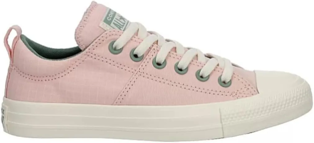 Converse Unisex Chuck Taylor All Star Madison Ox Low Canvas Sneaker - Lace up Closure Style - Donut Glaze/Admiral Elm/Egret 8