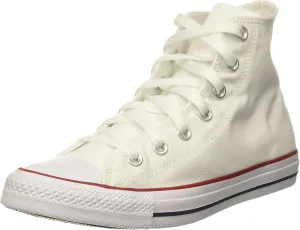 Converse Womens CTAS hi Hight Top Lace Up Fashion, Optical White, Size 5.0