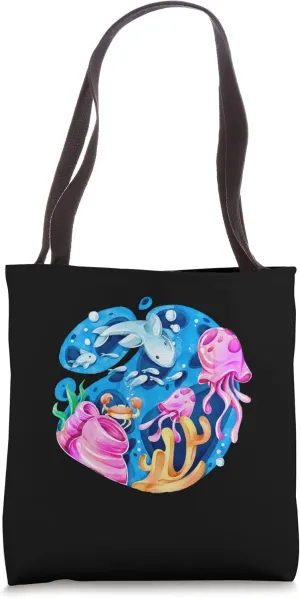 Coral Reefs Nature Sea Ocean Coral Reefs Tote Bag