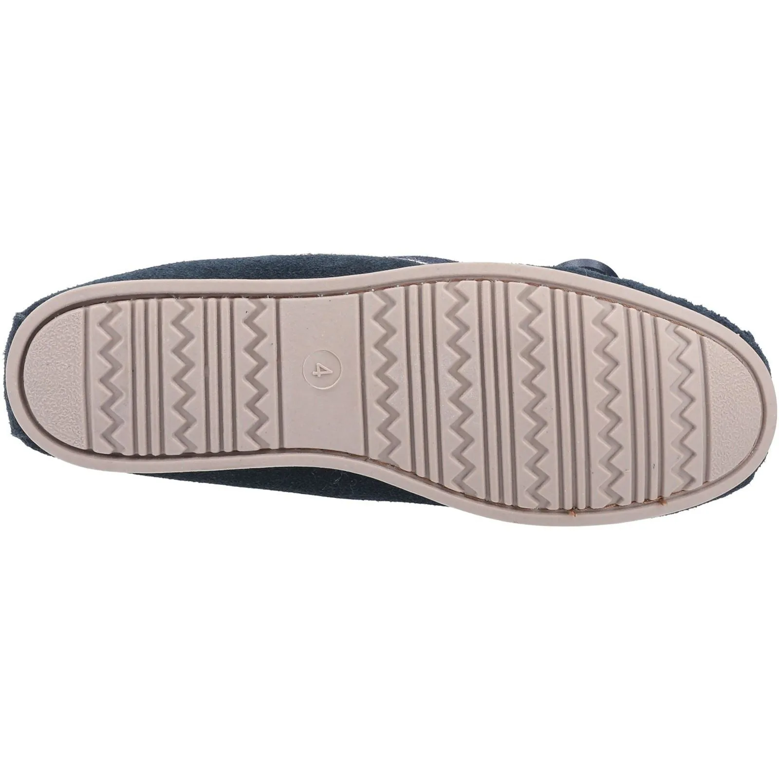 Cotswold Women's Kilkenny Moccasin Slipper in Navy
