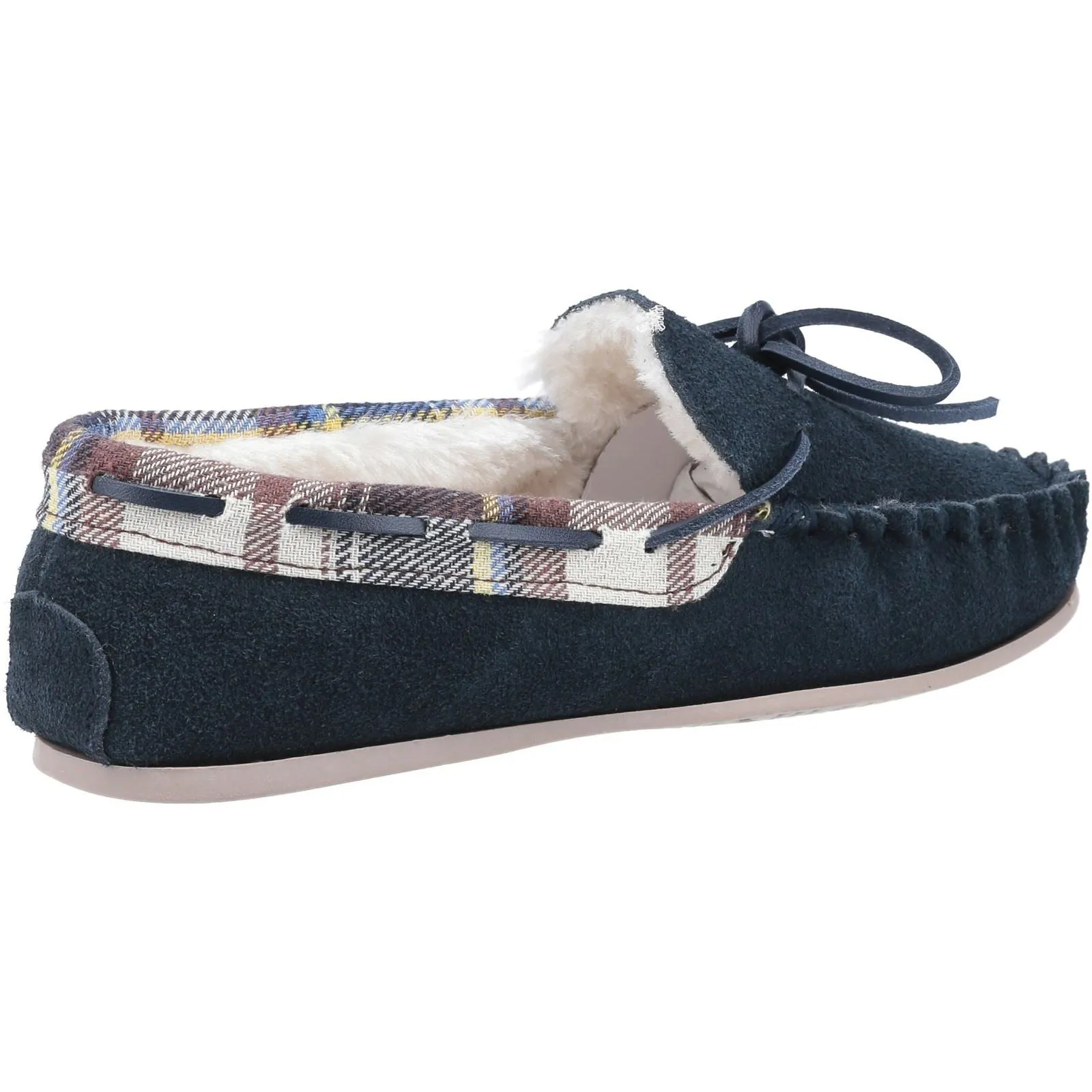 Cotswold Women's Kilkenny Moccasin Slipper in Navy